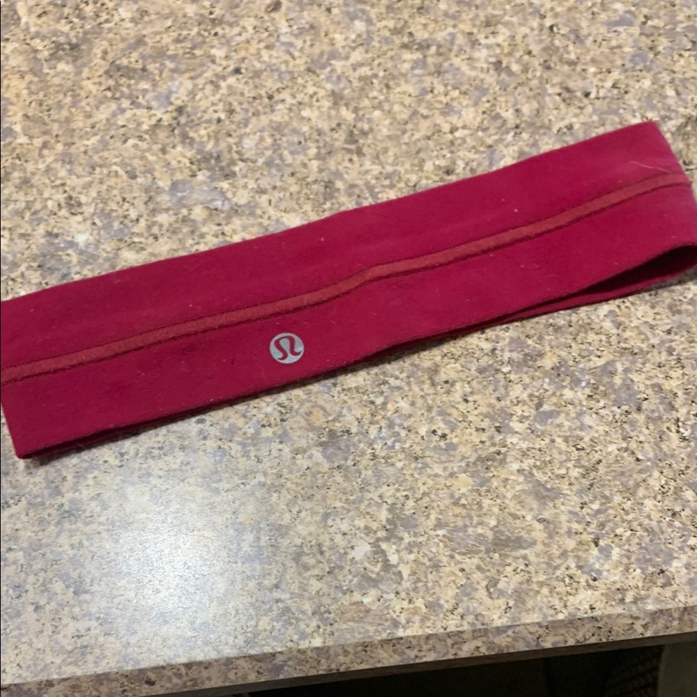 Lululemon Athletica Red Hair Accessory Case